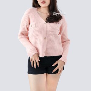 ELYCLOTH | SASA CARDIGAN | CARDIGAN RAJUT WANITA PREMIUM KNIT