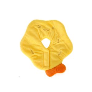 EAURA Soft Plush Pet Elizabethan Collar Breathable Adjustable Anti Lick Recovery Collar Comfortable Skin-Friendly Small Pet Cone Collar For Hamster