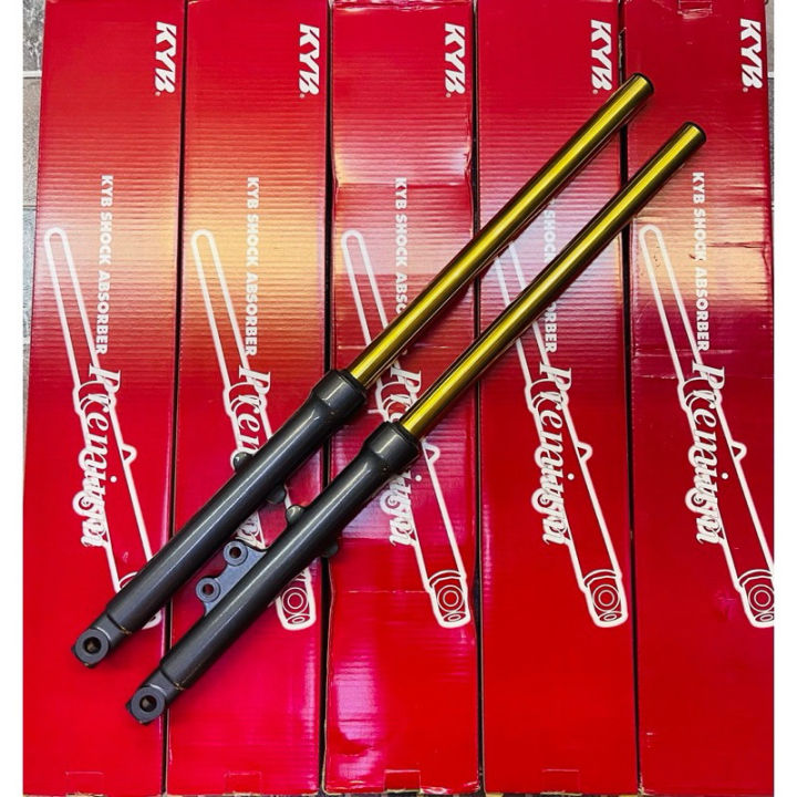 100% Original KYB GOLD LIMITED Yamaha RXZ 135 Catalyzer boss bosch KAYABA Front Fork set Assy Damper RXZ135 bulat DEPAN