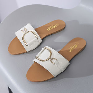 #7005 Korean Hot Fashion Elegant Flat Sandals New Arrival