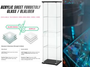 IKEA Blaliden Acrylic Replacement Sheet DS Brand M