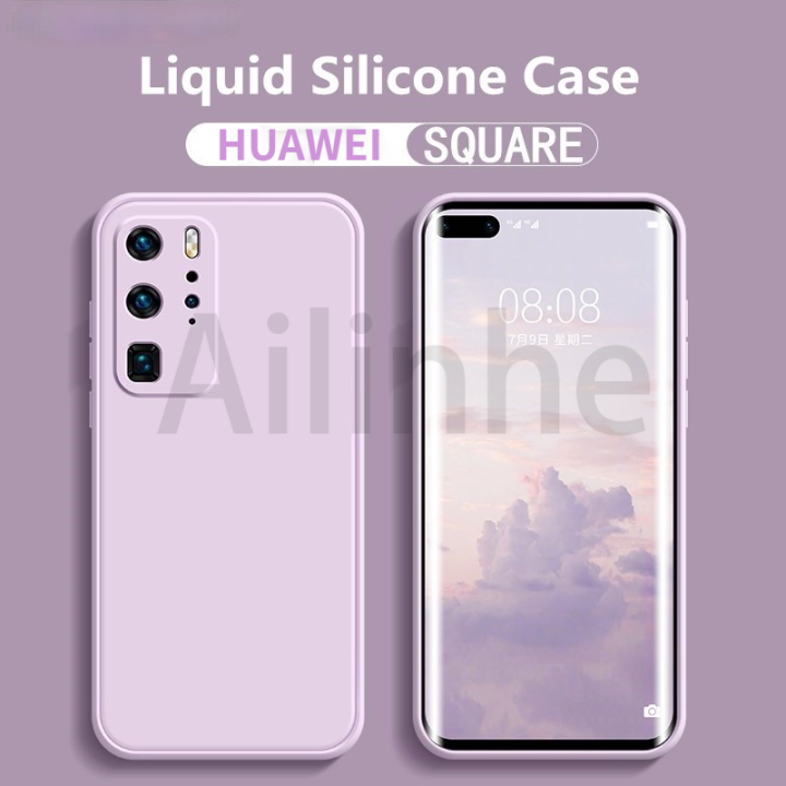 Coque Silicone 360 Intégrale Transparente Pour Huawei P8/P10/P20/P30/P40 PRO - Anti-rayures, Charge Qi