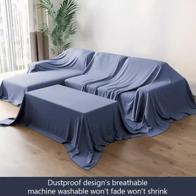 All-purpose Large Dustproof Cover Furniture Protective Cover Encrypted Polyester Household Dust Cover For Bed Sofa Table