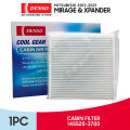 Denso Aircon AC / Cabin Air Filter Mitsubishi Mirage G4 Hatchback / Xpander 2013 - 2023 ( 145520-3700 ) 1Pc. 