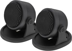 Car Tweeters 2pcs 12V High Efficiency Car Stereo Speakers YH-100Dome Tweeter Speakers for Car Audio System