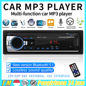 JSD-520 Tape Audio Mobil Mp3 Player Multifunsi Bluetooth Wireless Receiver Single Din Audio Tape Mobil LCD Multifungsi Bluetooth USB MP3 FM Radio