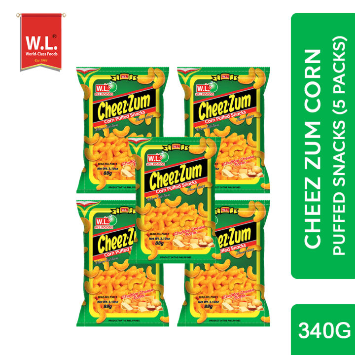 IWG WL FOODS CHEE-ZUM 68g by 5's | Lazada PH