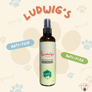 Ludwig’s by Doc Gelo TV (All Natural Tick & Flea Spray for Dogs 150ml