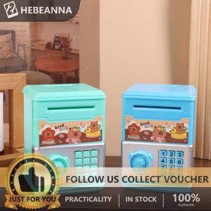 hebeanna 1 Piece Kawaii Kapibala Creative Savings Bank Childrens Storage Piggy Bank Girl Heart Cute Toy Birthday Gift