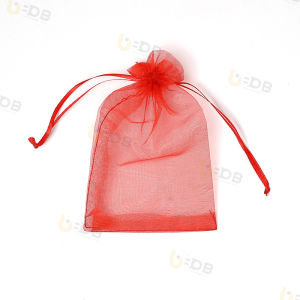 Mesh Drawstring Pouch Storage Bag Reusable Dustproof Bag Home Travel Mesh Storage Bag