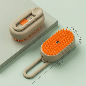 Steam Comb Pet Hair Cleaner/Effective Cleaning Pet Grooming Tool/Gentle Massage Brush For Pet Fur/Convenient Hair Removal Comb