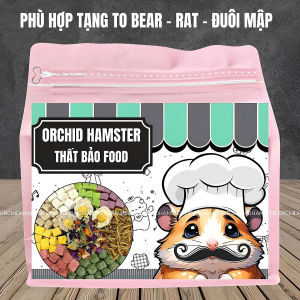 1KG Thức Ăn Hamster Cao Cấp Thất Bảo Hạt Lớn Dinh Dưỡng Hằng Ngày