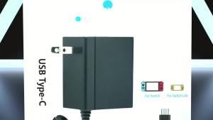 Charger for Nintendo Switch AC Power Supply Adapter with 5FT Charging Cable