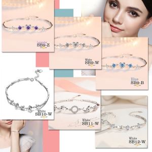 Pos Dari Kl - Sb9/Rantai Tangan/Bracelet/Silver Bracelet/Rantai/Gelang/Rantai Perempuan/Plated/Fashion