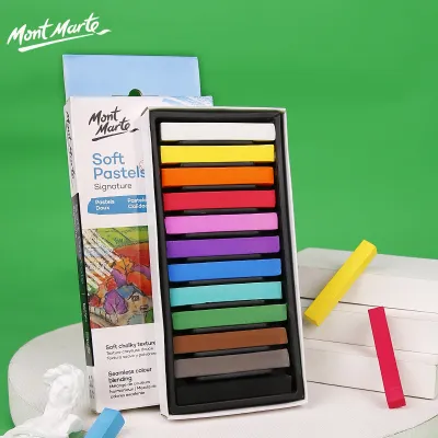 Phấn Tiên Mont Marte - Signature Soft Pastels 12/36 Màu