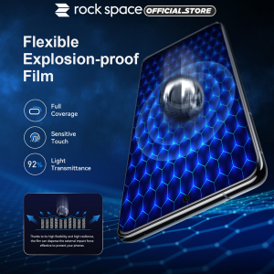 rock space Huawei P40 Pro Curved Screen Protector Shock Absorption Explosion-proof Film (Clear/Matte/Anti Blue-ray)