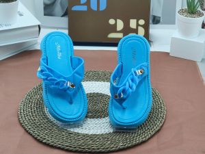 Sandal Jepit Anak-Anak Sandal Selop Rantai Bahan Karet Empuk Wedges Kekinian Viral Import  Terbaru