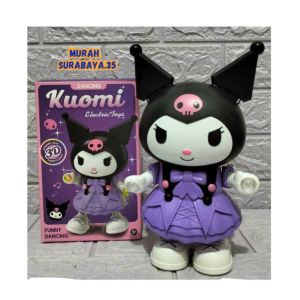 TERBARU | Mainan Dancing Kuromi Joget 0818 6 Elektrik Ada Music Dam Lampu | Mainan Boneka Robot Dance Yang lagi Viral  Joget Kekanan Kekiri Dengan Kombinasi Warna Yang Menggemaskan Menggunakan Baterai Kemasan Kardus