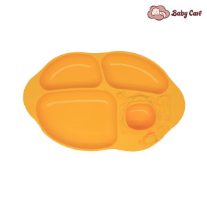 Marcus & Marcus Yummy Dips Suction Divided Plate Baby Suction Plate Pinggan Penyedut Kanak-Kanak Senang Makan