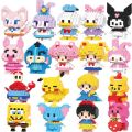 Mainan Bricks Mini Nano DIY Rakit Model Kartun - Mainan Balok Susun Edukasi Anak-Varian Random. 