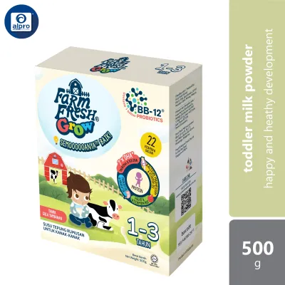 Farm Fresh Grow Powder 1-3 Years 500g | Milk Formula / Happy and Heathy Development