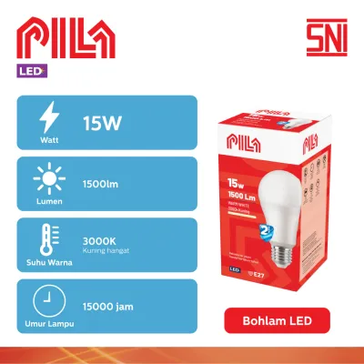 PILA Lampu Bohlam LED Bulb 5 - 19 Watt 30K