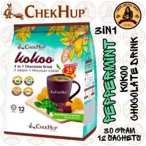 Chek Hup - Kokoo Peppermint 3in1 Malt Chocolate - Instant Chocolate Drink