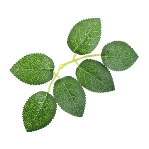100pcs Artificial Rose Leaves Flower Plant Green Leaves Home Greenery Fake Rose Flower Leaves