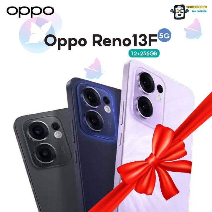 OPPO Reno 13F รุ่น5G(12/256GB)(CPH2699)จอ OLED 6.67นิ้ว แบต 5,800mAh(By Lazada Supertphone)