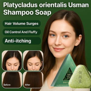 Antidandruff And Antiitching Shampoo Soap Oil Control Herbal Hair Growth Soap Anti-Breakage Hair Solidification Soap