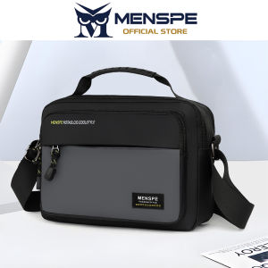 MENSPE Mens Bag Stylish Shoulder Bag Large Capacity Messenger Bag Crossbody Bag Outdoor Sports Bag Leisure Bag Waterproof Portable Shoulder Bag Anti-Scratch Bag Sling Bag