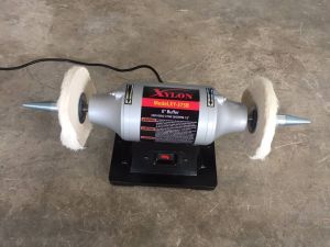 มอเตอร์เพลาแหลม 1/2 แรงม้า Bench Buffer ยี่ห้อ XYLON รุ่น XY-375B