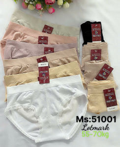 10 quần lót nữ 51001 chất liệu dệt gân kim kháng khuẩn thoáng mát hàng việt nam chất lượng cao  cấp45kg-65kg