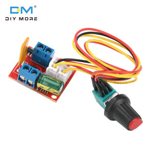 diymore DC Motor PWM Speed Controller 3V 6V 12V 24V 35V Speed Control Switch Mini LED Dimmer 5A 90W