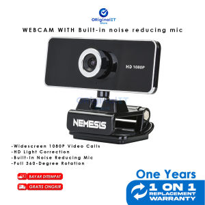 Webcam Camera PC Laptop Streaming HD960P Nemesis A80