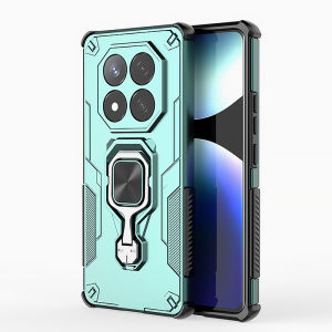 Shockproof Ring Kickstand Cover For Xiaomi Redmi Note 14 Pro 4G 5G Note14Pro Plus Case Car c Holder Lens Protection Funda