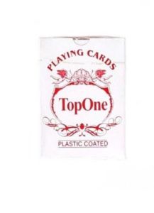 Mainan Kartu Remi Playing Cards Top One Plastic Coated
