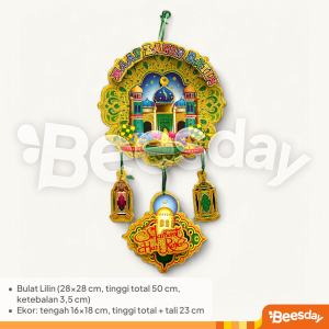 Gantungan Hiasan Lebaran | Dekorasi Idul Fitri | Lilin Masjid Lentera
