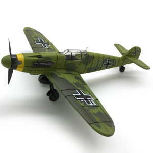 QUANSEN 1Pc 1/48 Scale assemble fighter model toys aircraft diecast war-II