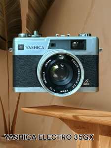 YASHICA ELECTRO 35GX YASHICA COLOR-YASHINON DX 40MM.F1.7