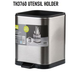 Stainless Steel Cutlery Holder Utensil Kitchen Knife Holder Spoon Fork Chopsticks Organizer Stand