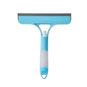 3 In 1 Window Cleaning Squeegee Multi Function Glass Mirror Wiper With Bottle+Scraper+Sponge Microfiber Scrub Tools For Mirror Bathroom Wall Car Window