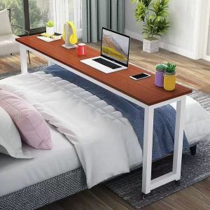 Bed Table For Laptop Foldable Computer Table Overbed Table For Laptop Desk Multifunctional Mobile Lazy Bedside Table 电脑桌