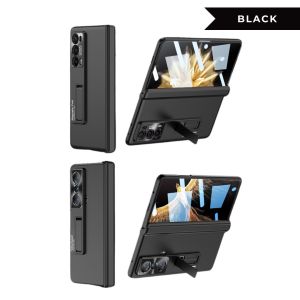 GKK Magnetic Stand Full Fold Phone Case for Honor Magic V2 VS Kick Stand Shockproof Cover Casing with Screen Protector
