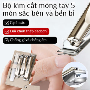 Giảm 50%👍Bộ kìm cắt móng tay Đức / Bộ dụng cụ làm móng / Bộ kìm cắt móng tay 5 món / Dụng cụ chăm sóc móng chân tại nhà