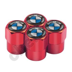 chenjie High quality with car logo 4pcs/set wheel tire valve cap / tyre valve cap / Tire Air Valve Caps car accessories For BMW X1 X3 X4 X5 X7 1 2 3 4 5 6 7 Series