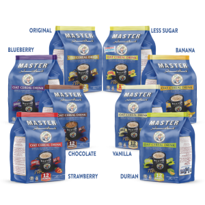Master Oat Cereal Drink Chocolate 30gx12 SoftPack (Exp:08/2024)