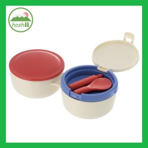 Richell Baby food lunch box Feeding Bowl Set