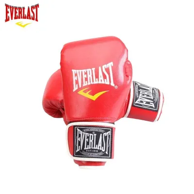 EVERLAST ProBox 12oz High-Quality PU Leather Training Gloves for Boxing and Muay Thai