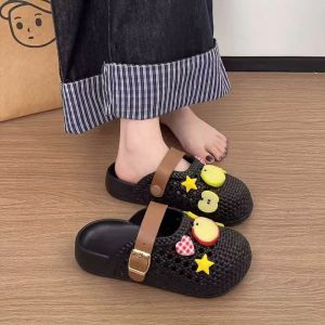 Free Shipping Star-Patterned Clogs WomenS Outdoor Sandals Beach Sandals Indoor Slippers One-Strap Sandals And Closed-Toe Slippers For Women